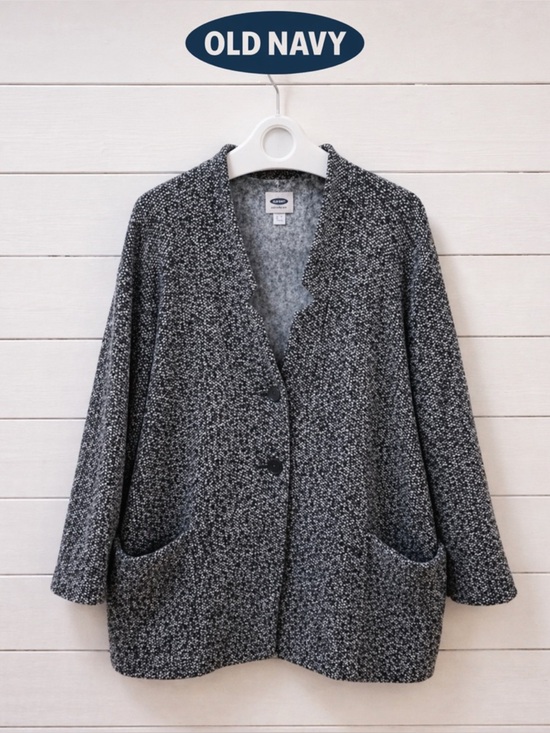 Old Navy Sweaters - OLD NAVY Blue Cardigan – XXL